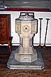 Font in St Albans Church in 2011
