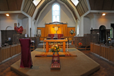 St Andrews Church platform and altar in 2008