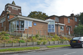 St Andrews Church Hall extension viewed from the road in 2012