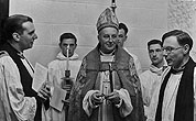 1955 Bishop of Lewes Rev Newton & Fr Bess