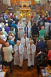 Procession at end of Service 3 April 2016