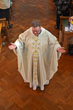 Fr John at end of service 3 April 2016