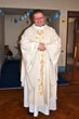 Fr John at St Andrews on 3 April 2016