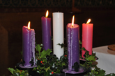 St Mary Magdalen Church Advent Wreath 2009