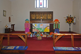 St Mary Magdalen Church Harvest Altar 2011