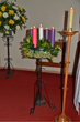 St Mary Magdalen Church Advent Wreath 25 December 2014