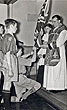 1956 Fr Cyril Bess & Scouts in Church