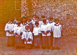 1971-72 Choir Boys with Fr Peter Chapman