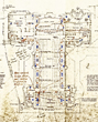 St Mary Magdalen Floor Plan dated 1954