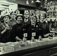 Saloon Bar Mr & Mrs Byrne in the middle