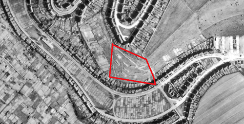 1946 Aerial Photo of Bevendean