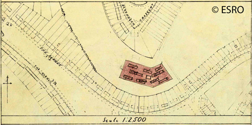 1942 Plan for linked Anderson shelters