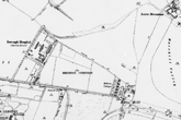 1898 Map showing position of Race Hill Windmill