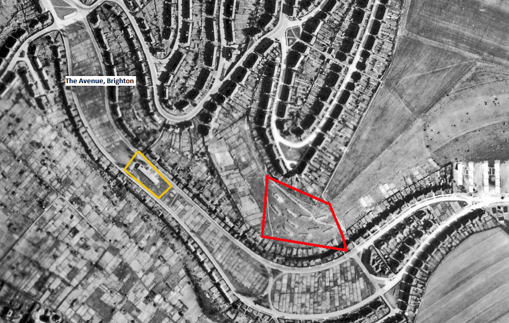 1946 Aerial Photo of Bevendean