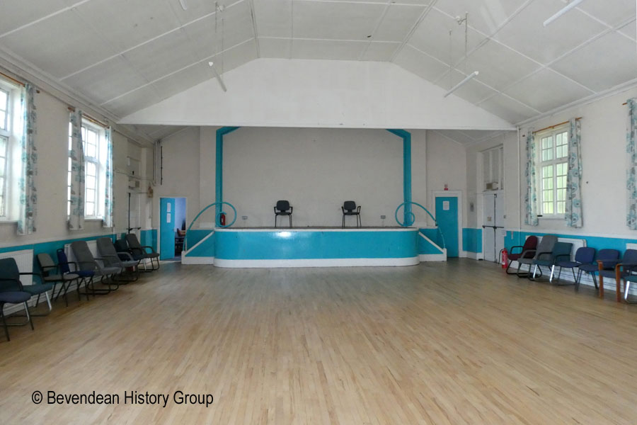 Moulsecoomb Hall interior July 2022