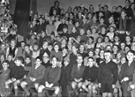 Childrens Party in Moulsecoomb Hall on 2 January 1947