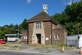 Moulsecoomb Hall and Library in March 2020